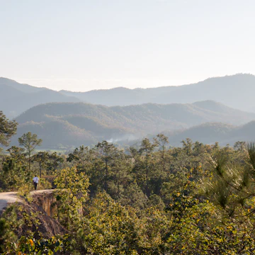 Pai Canyon at sunset