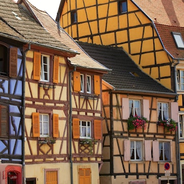 City center Of Colmar, Alsace, France