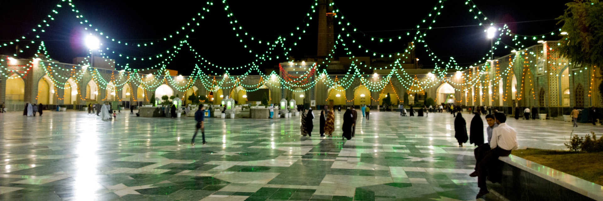 The shrine of Imam Ali alRida