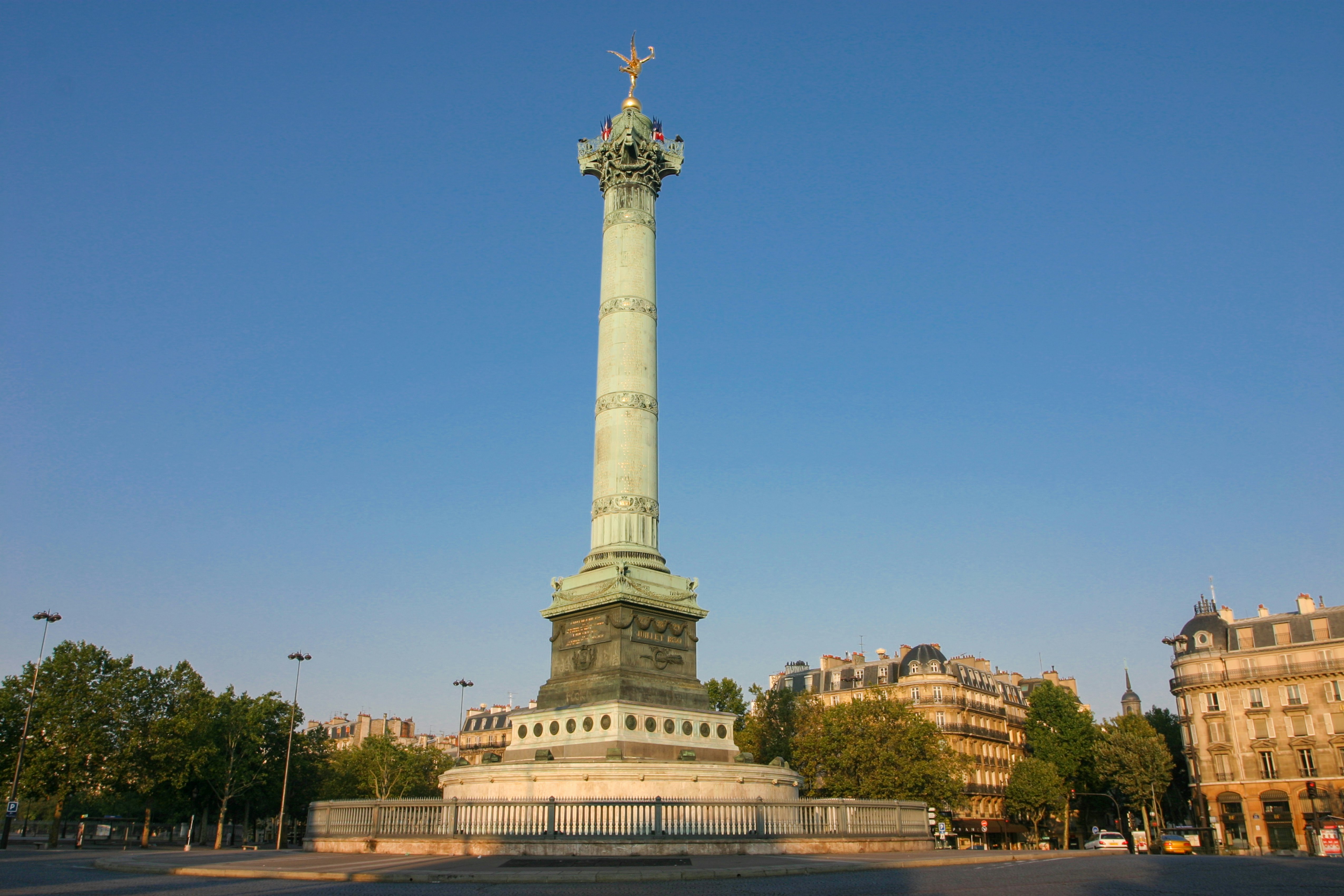 Obelisk, Opera, place de la Bastille, Paris, Franc