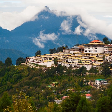 Tawang Monastery in the Himalayan foothills