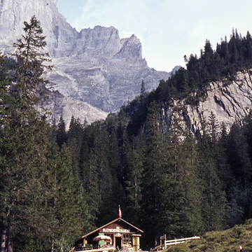 (GERMANY OUT) Schweiz, um 1964, Rosenlaui Gletscherschlucht (Photo by Leber/ullstein bild via Getty Images)