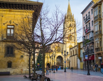 Spain, Asturias, Oviedo, San Salvador Cathedral