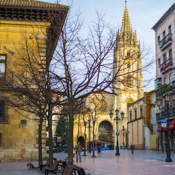 Spain, Asturias, Oviedo, San Salvador Cathedral