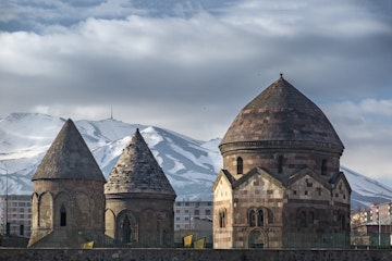 Old mausoleums at Erzurum,Turkey