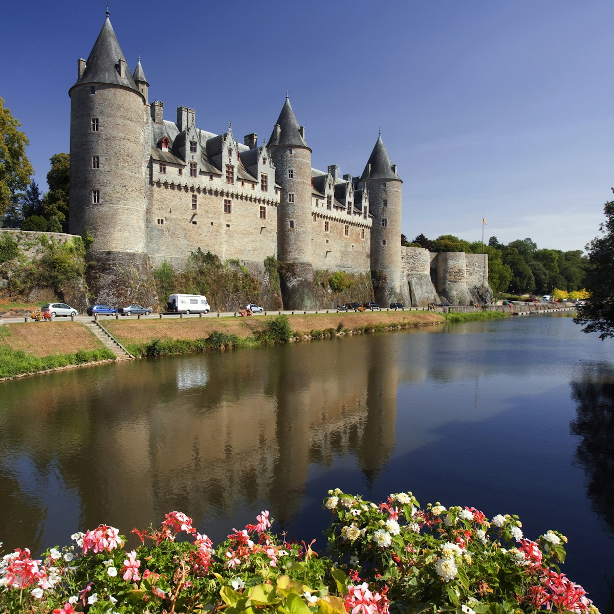 Josselin Castle, Brittany, France