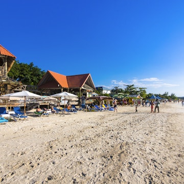 Jamaica, Westmoreland, Beach of Negril, Party mile and dream beach