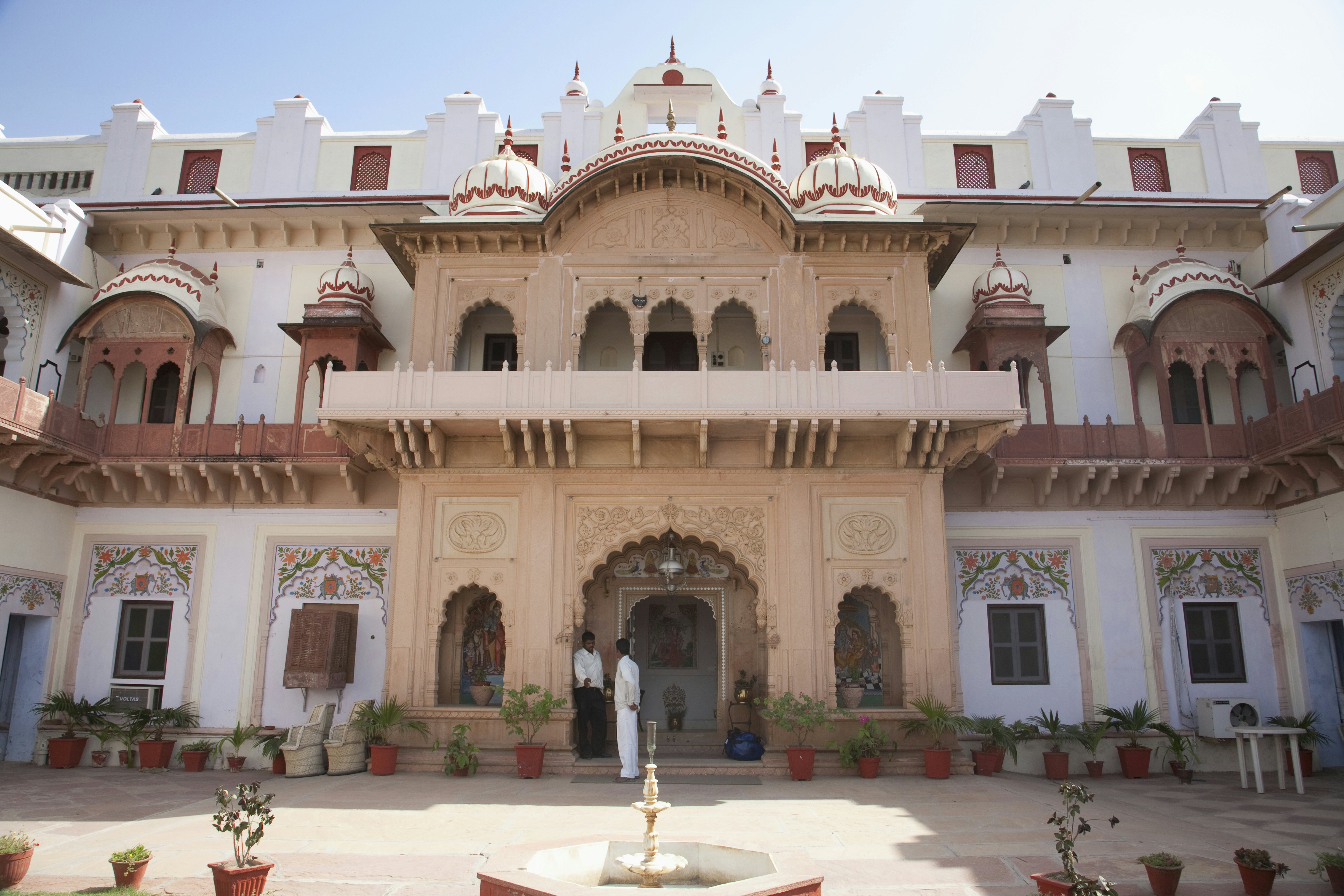 Laxmi Vilas Palace, Bharatpur, Rajasthan, India (Photo by: Insights/UIG via Getty Images)