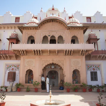 Laxmi Vilas Palace, Bharatpur, Rajasthan, India (Photo by: Insights/UIG via Getty Images)