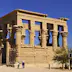 Trajans Kiosk on Philae Island near Aswan, Upper Egypt.