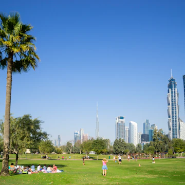 Al Safa Park in Dubai, United Arab Emirates.