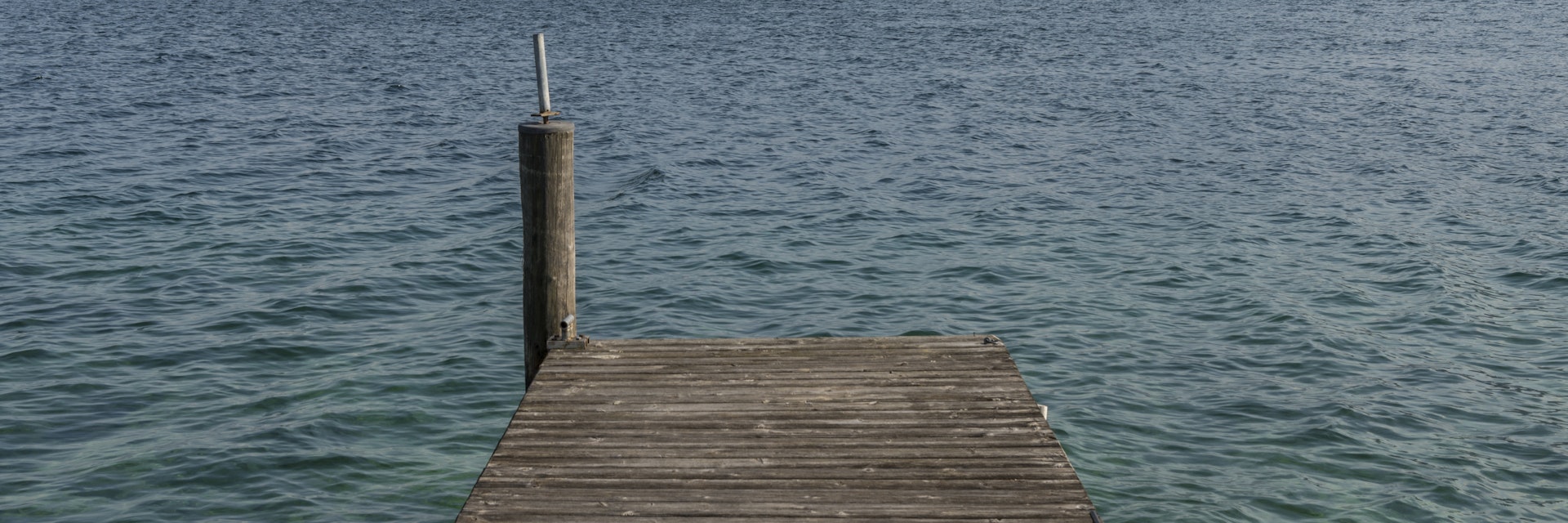 Wooden pier on Lake, St Gilgen, Austria