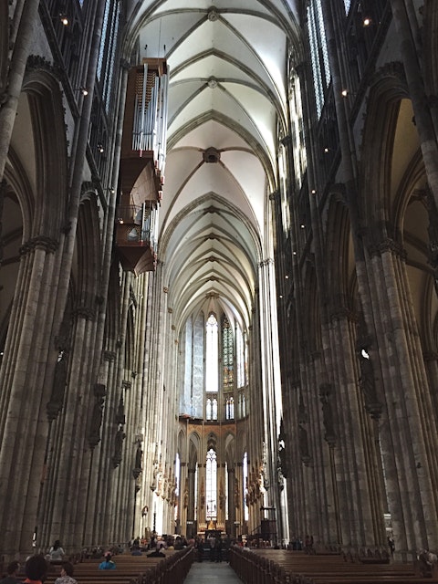 Interior Of Cologne Cathedral