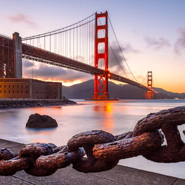 Chain, Golden Gate Bridge, San Francisco, America