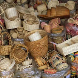 Baskets for Sale at Chatuchak Market