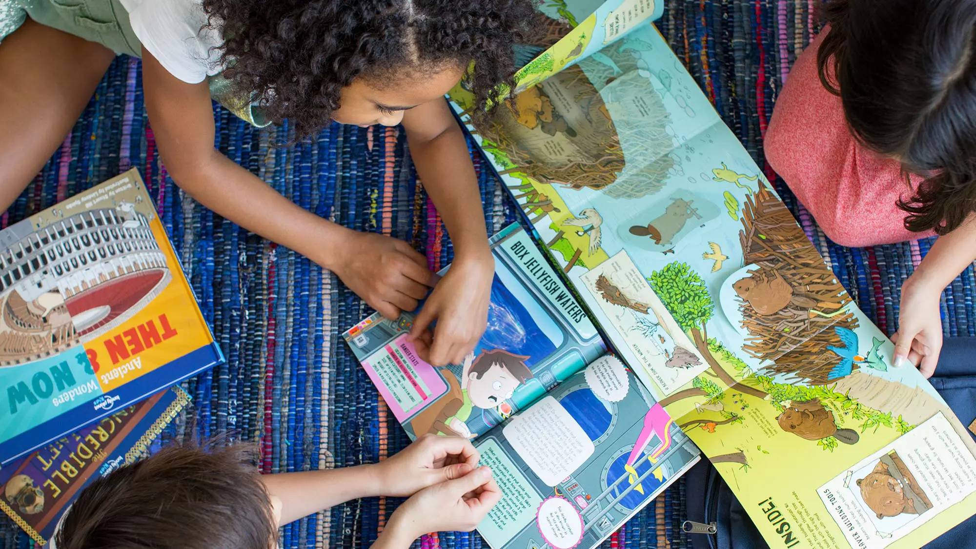 Track dragons. Create a theme park. Or take a selfie on Mars.