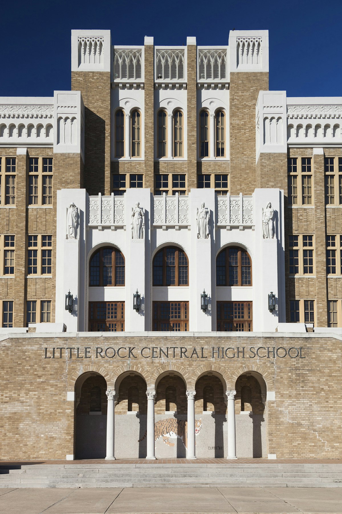 USA, Arkansas, Little Rock, Little Rock Central High School National Historic Site, site of 1954 school desegregation battles