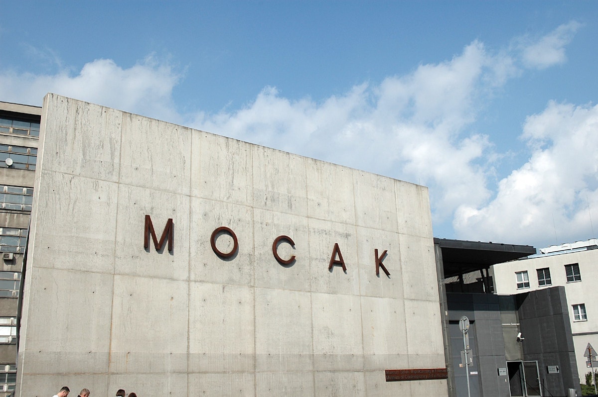 Exterior of MOCAK (Museum of Contemporary Art in Kraków)