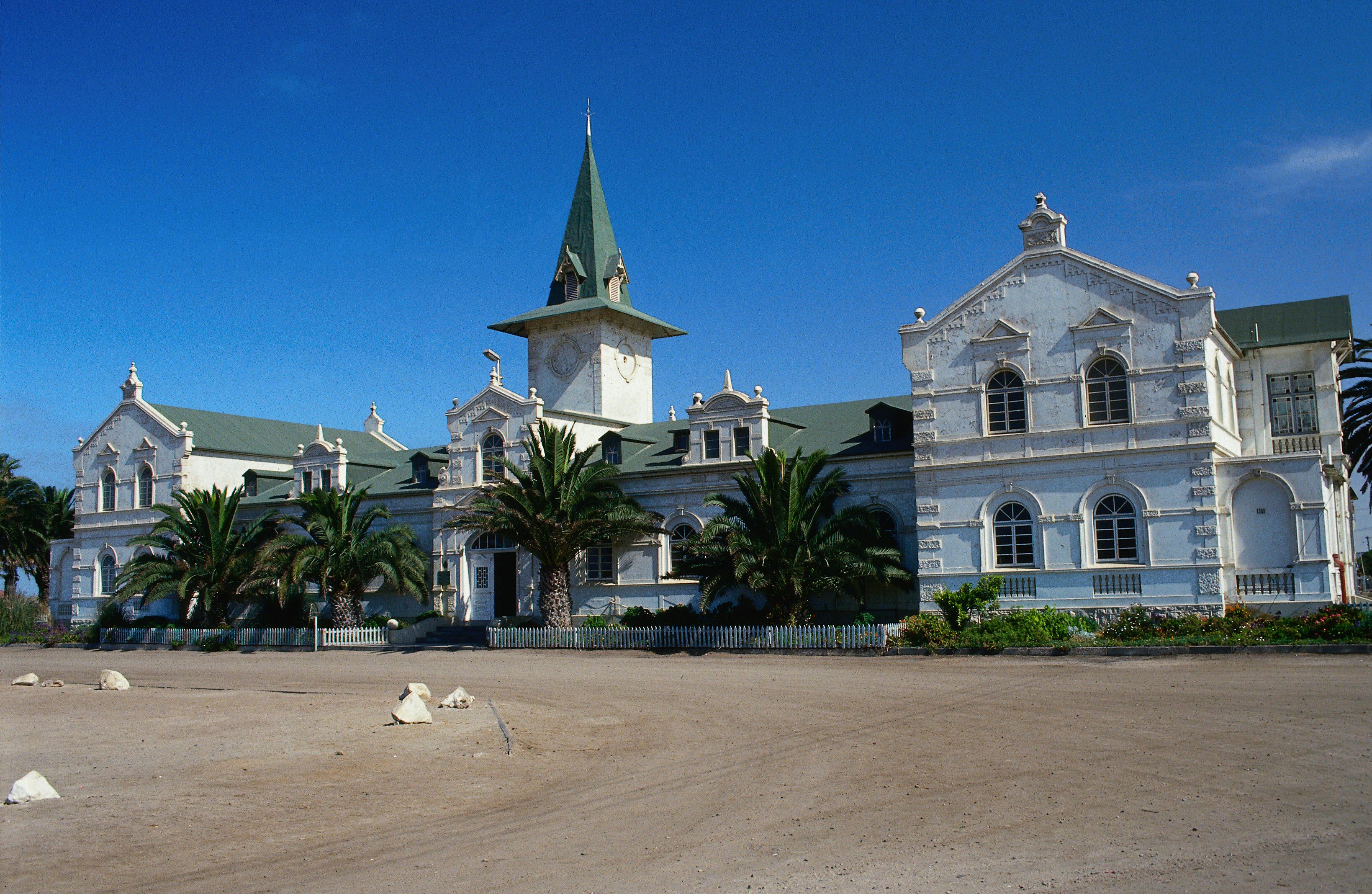 Historic railway station.