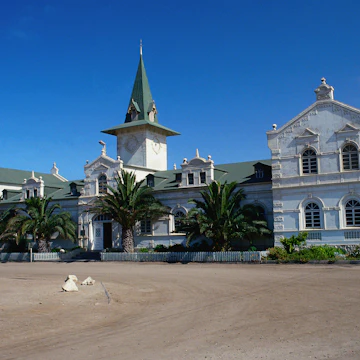 Historic railway station.