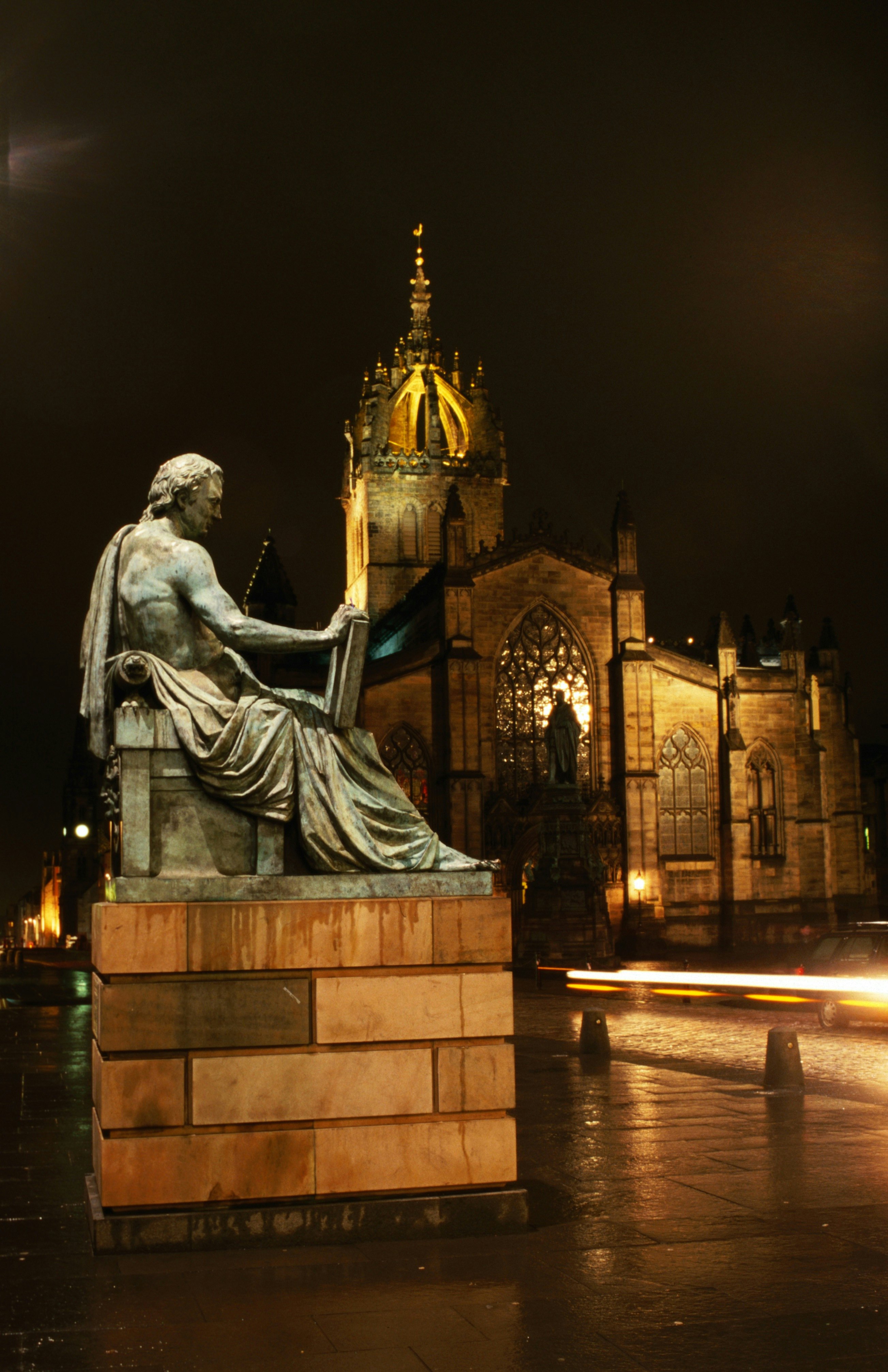 St Gile's Cathedral on the Royal Mile.
