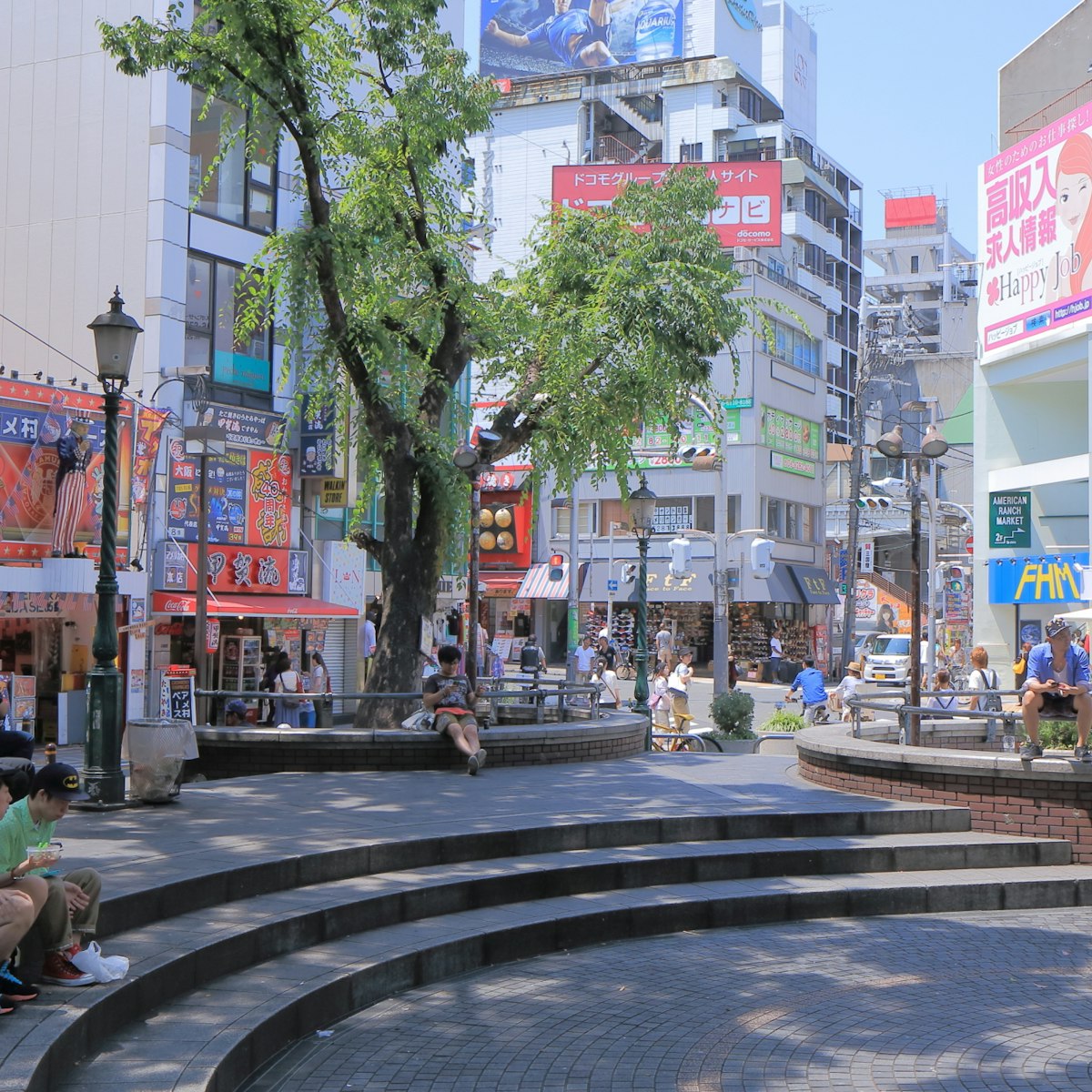 OSAKA JAPAN - 19 JUNE, 2014:Americamura district. Americamura, America village is a sizeable retail and entertainment area near Shinsaibashi Osaka. ; Shutterstock ID 207294088; Your name (First / Last): Laura Crawford; GL account no.: 65050; Netsuite department name: Online Editorial; Full Product or Project name including edition: Osaka city app POI images