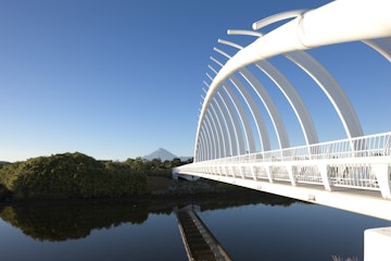 Bridge forms part of the New Plymouth coastal walkway