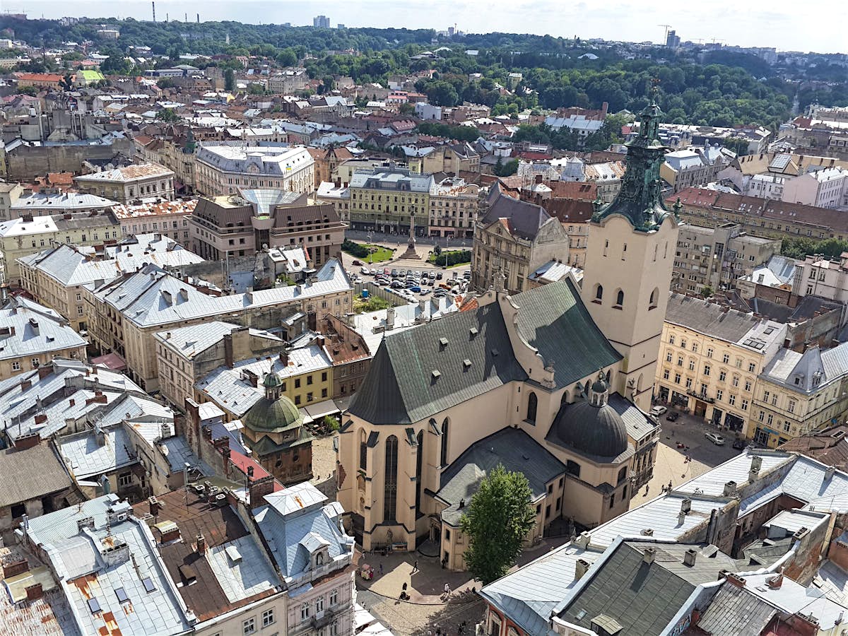 Latin Cathedral Lviv, Ukraine Attractions Lonely