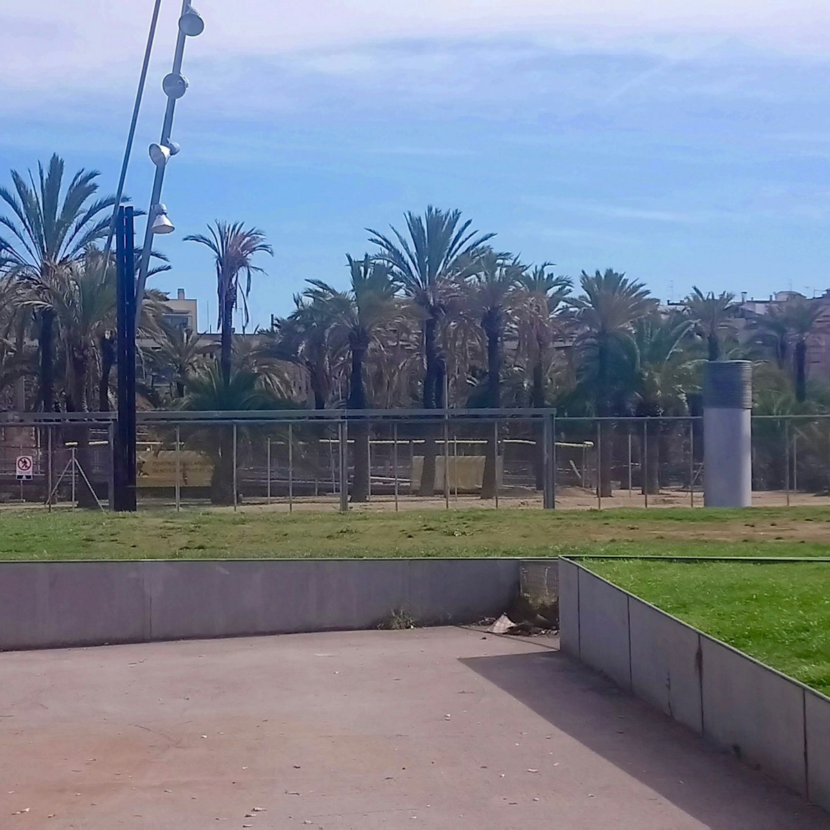 View of Parc de Joan Miró