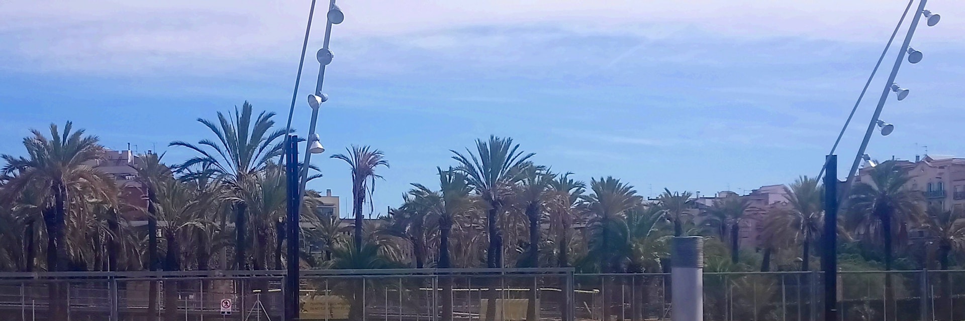 View of Parc de Joan Miró