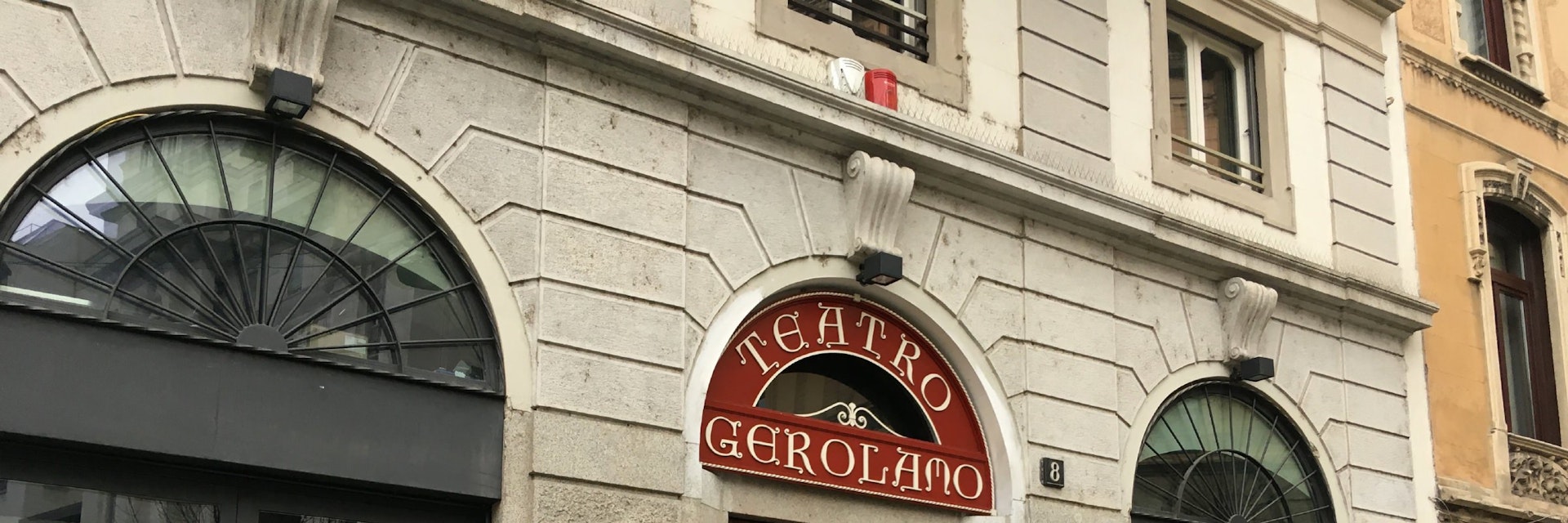 Street view of Teatro Gerolamo