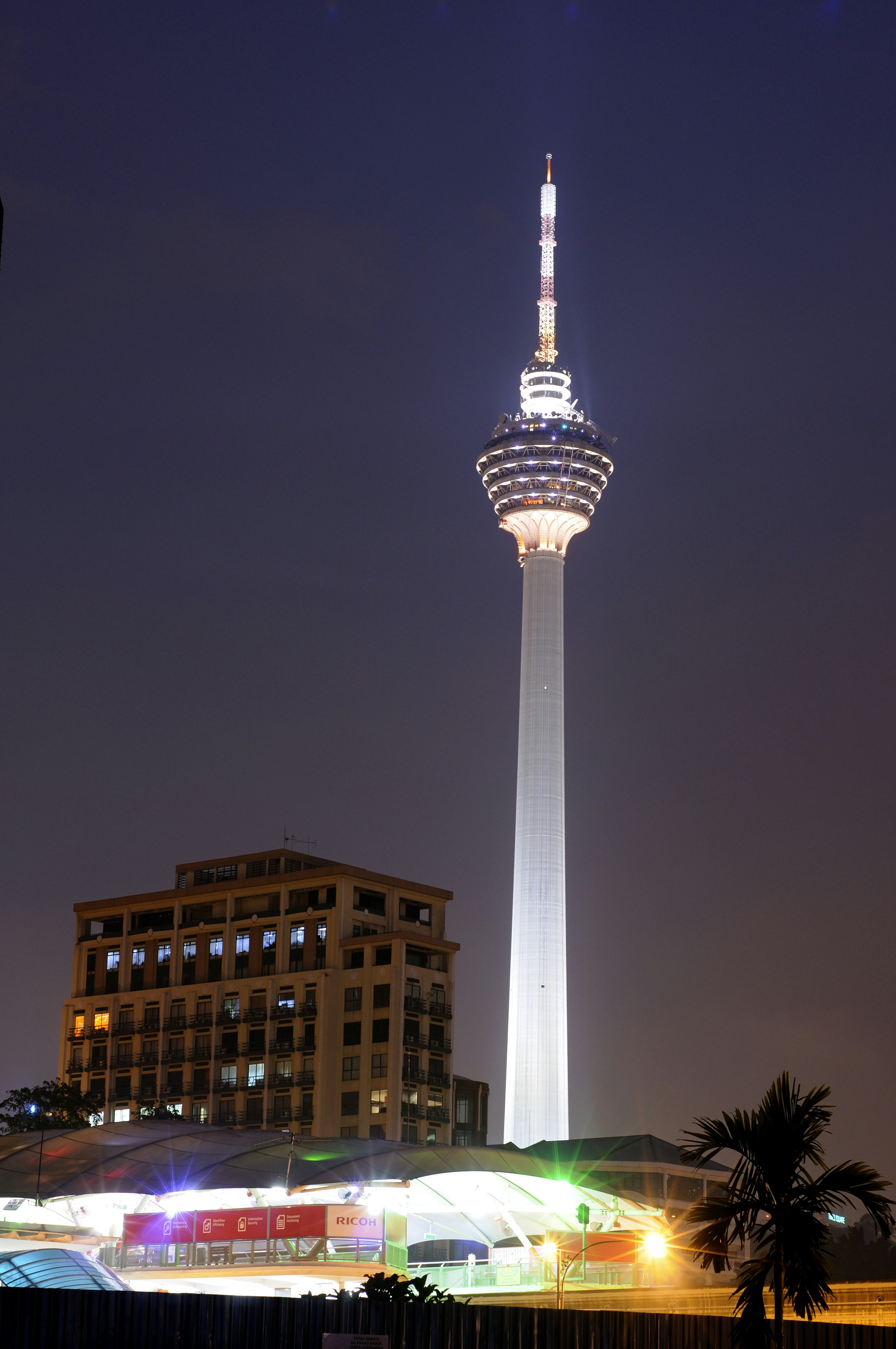 Medan Tuanku Station, Menara KL Tower.