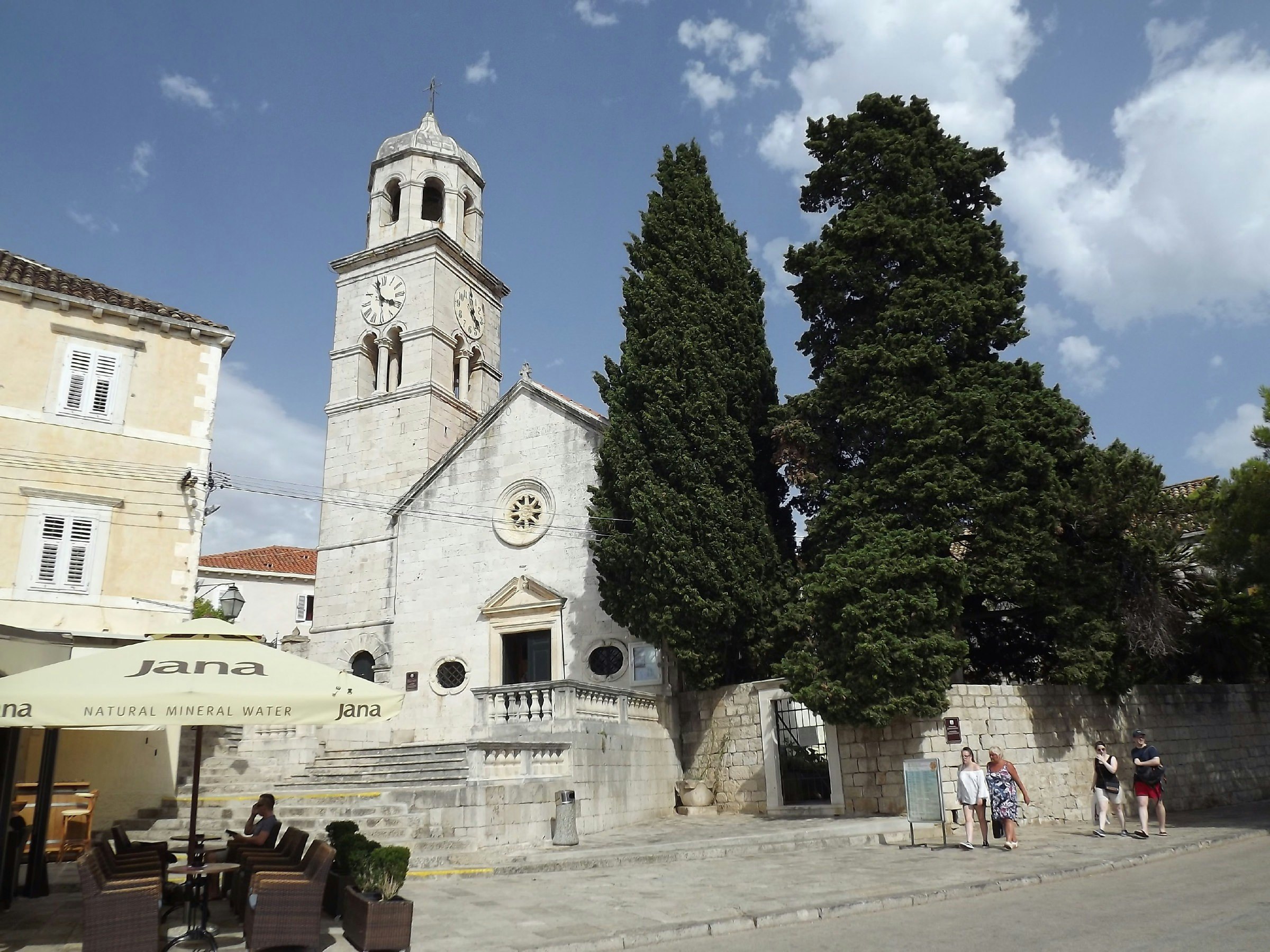 St. Nicholas church viewed from the seafront