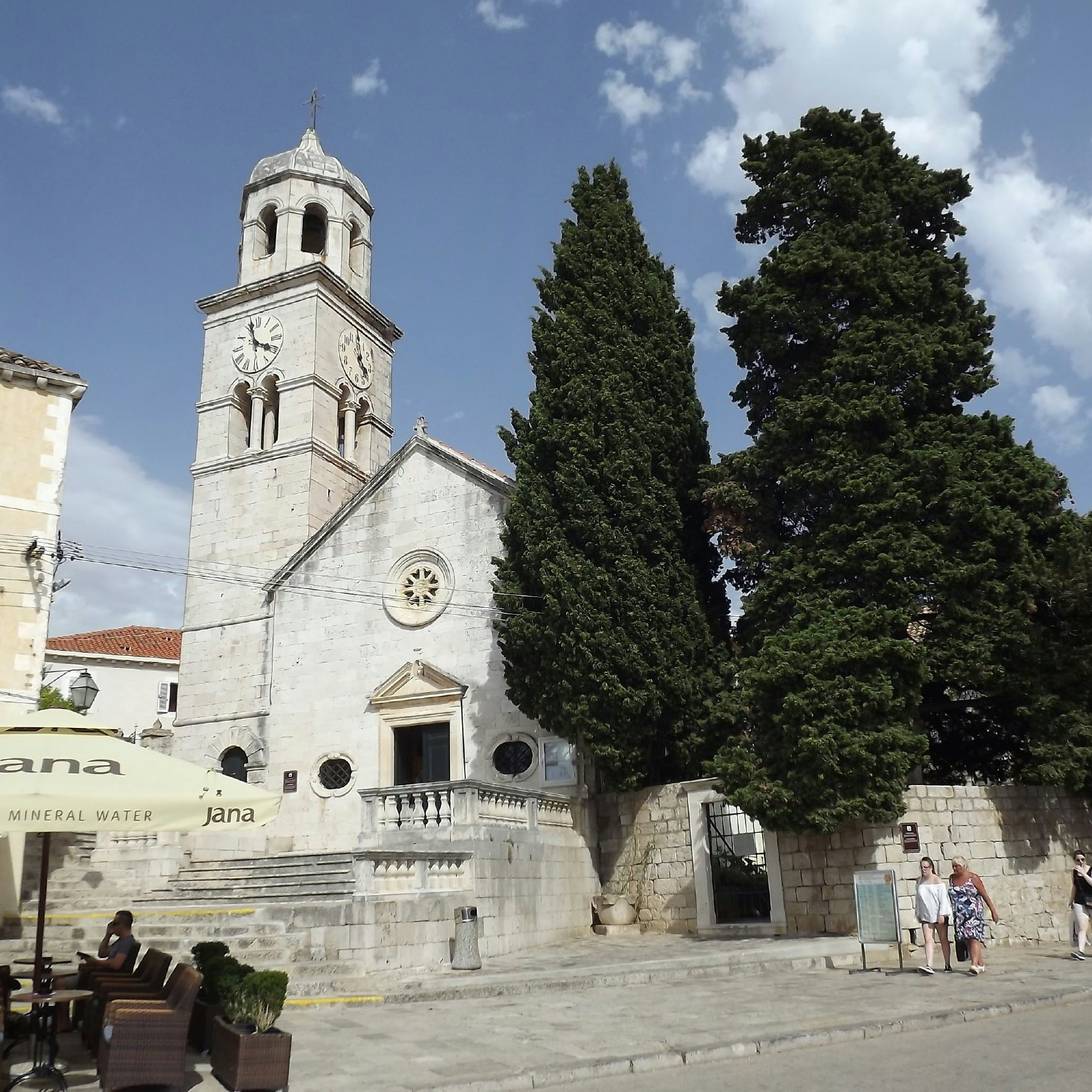 St. Nicholas church viewed from the seafront