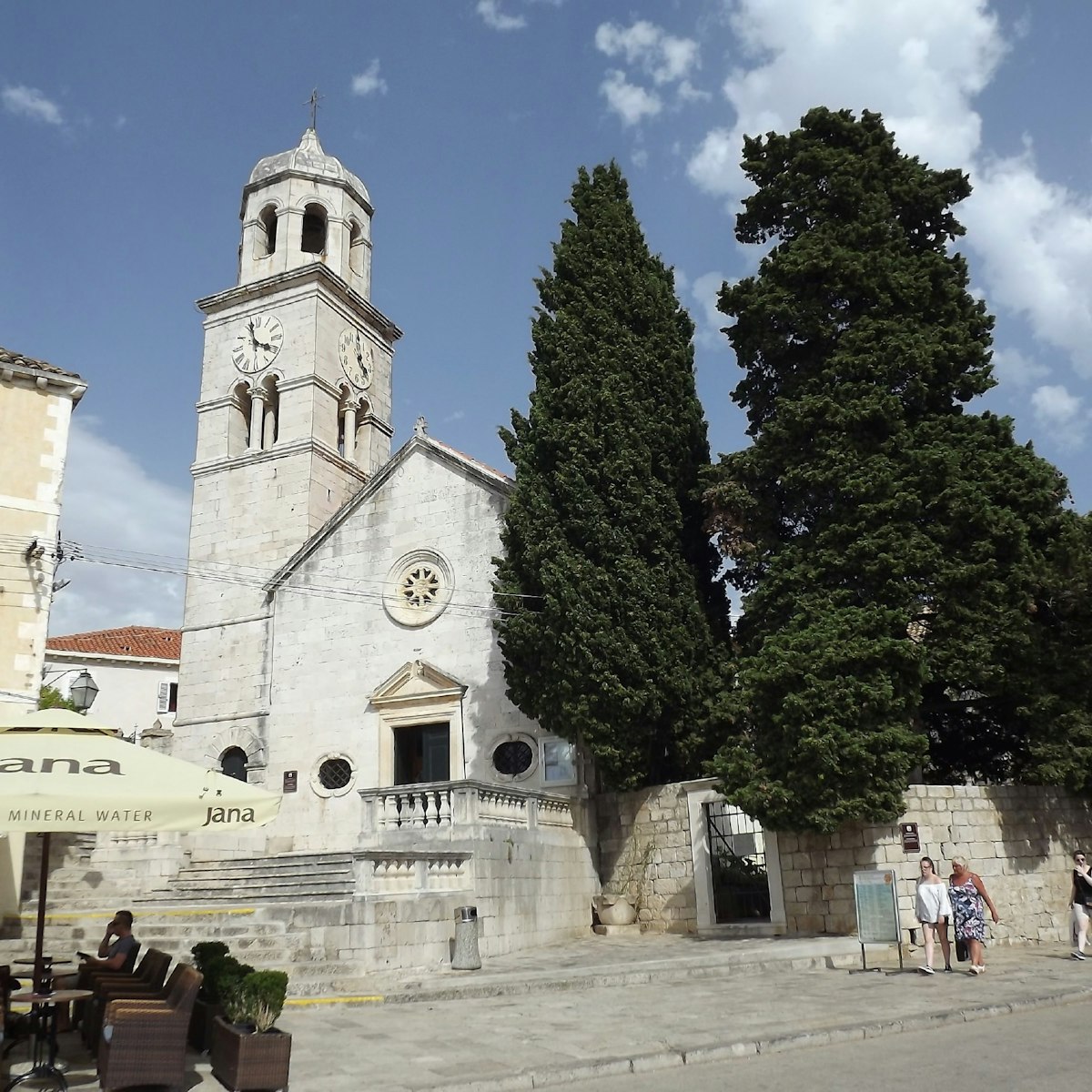 St. Nicholas church viewed from the seafront