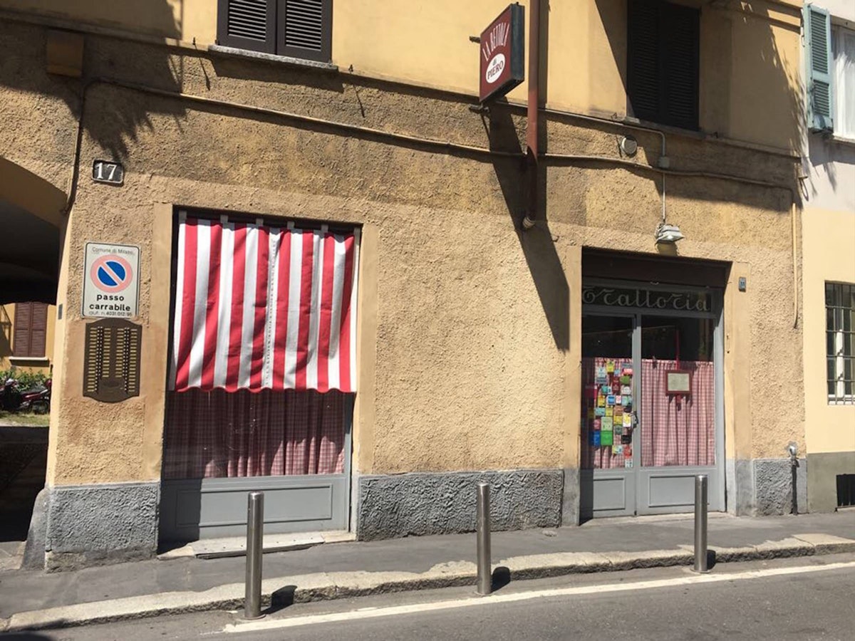 The La Bettola di Piero restaurant exterior