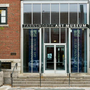 ROCKLAND, MAINE, UNITED STATES - 2012/10/12: Farnsworth Art museum. (Photo by John Greim/LightRocket via Getty Images)