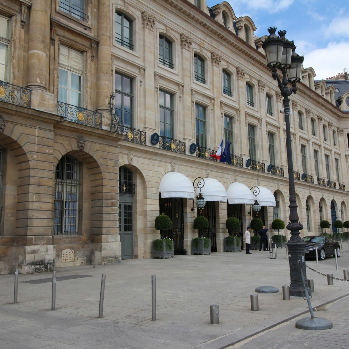 exterior (place Vendôme), Hôtel Ritz Paris.