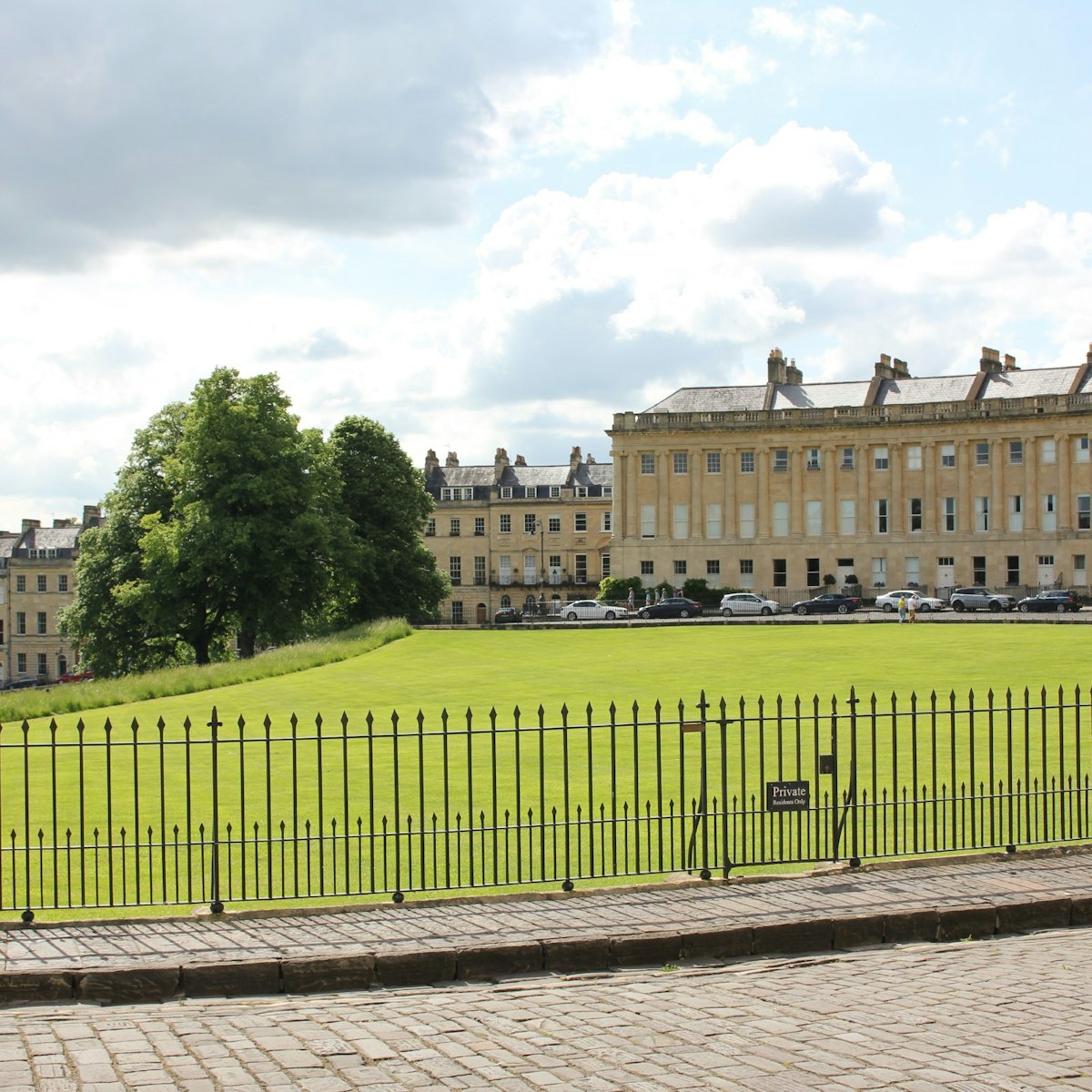 The view from No 1 Royal Crescent
