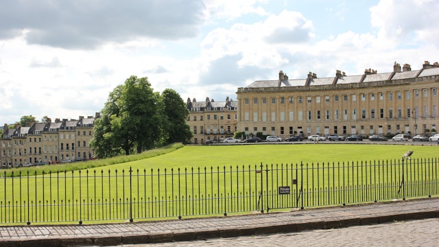 The view from No 1 Royal Crescent
