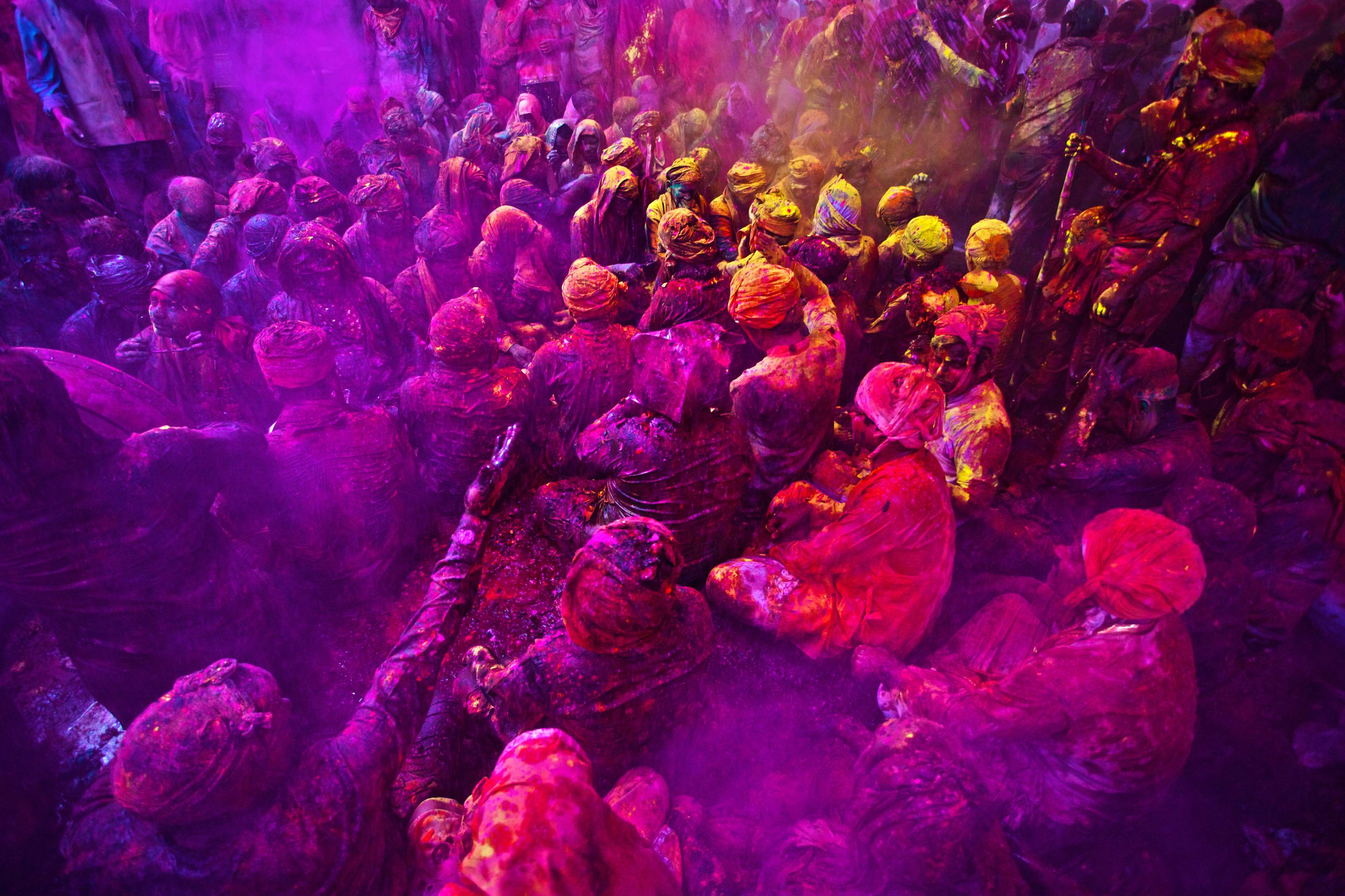 Asia is celebrations of colour