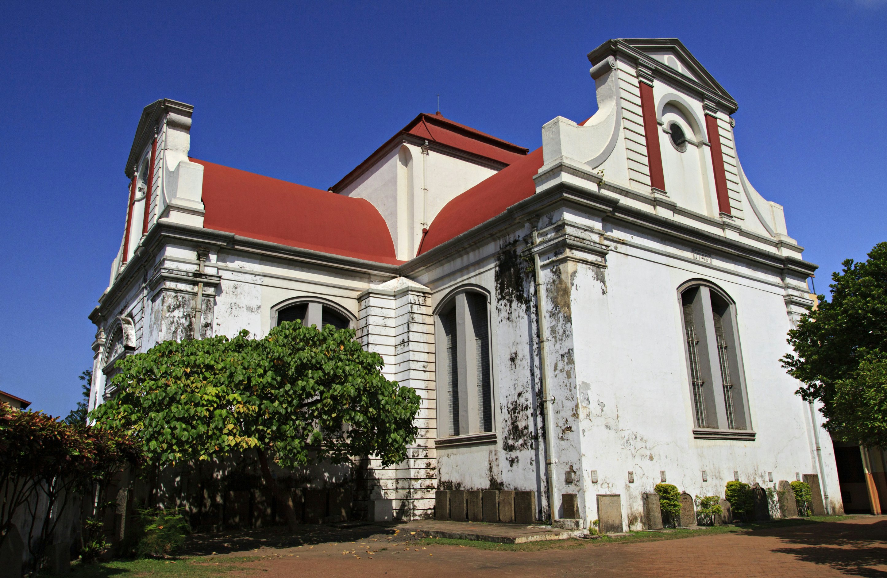 Old Dutch church in Sri Lanka