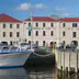 Colonial-era buildings on the waterfront at Hobart