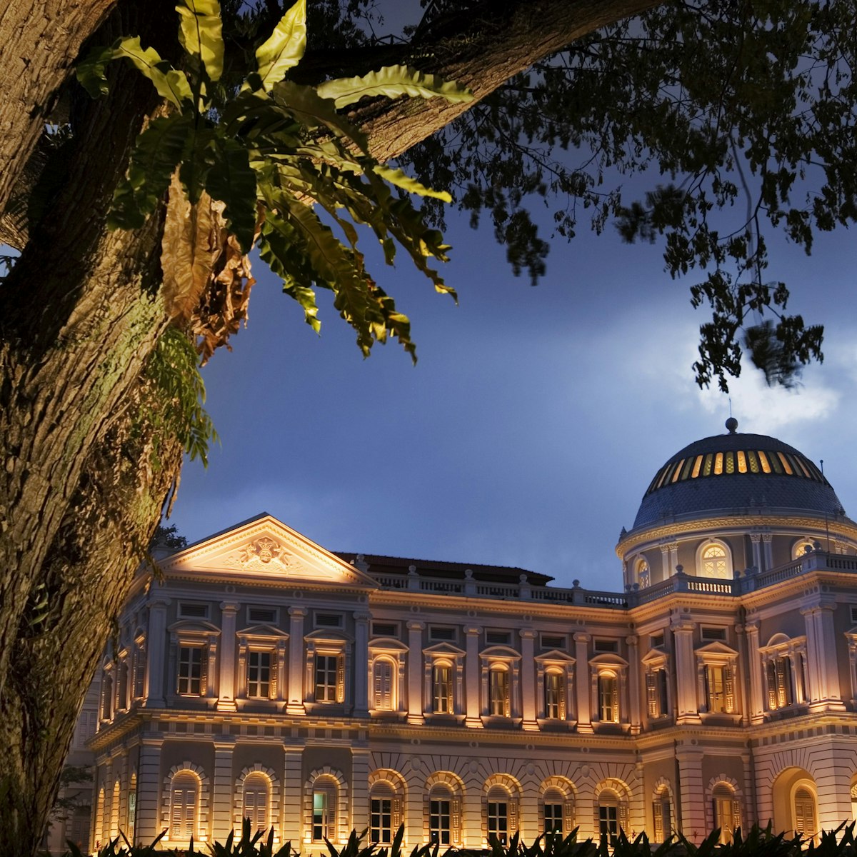 National Museum of Singapore facade.