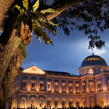 National Museum of Singapore facade.