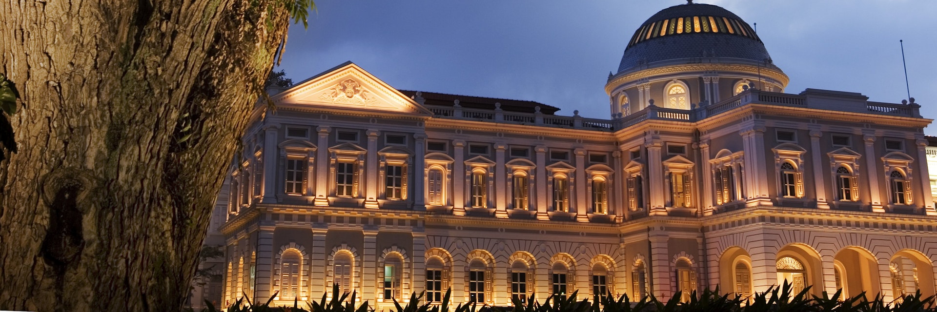 National Museum of Singapore facade.