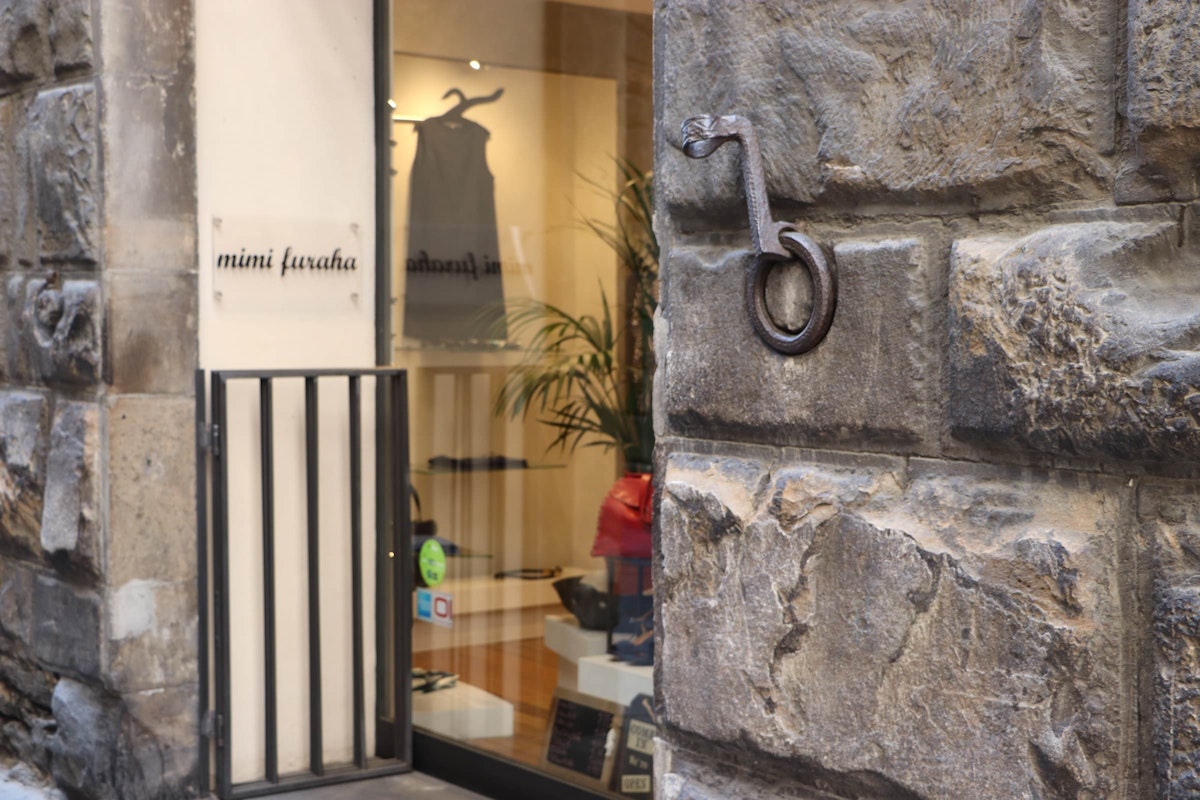 Shop front of Mimi Furahah from Borgo Albizi