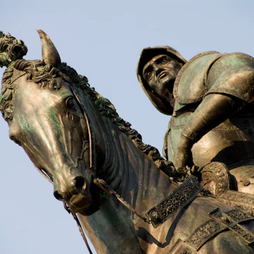 Statue of Bartolomeo Colleoni.