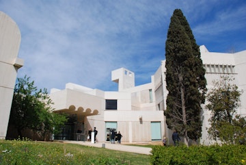 Exterior of Fundació Joan Miró