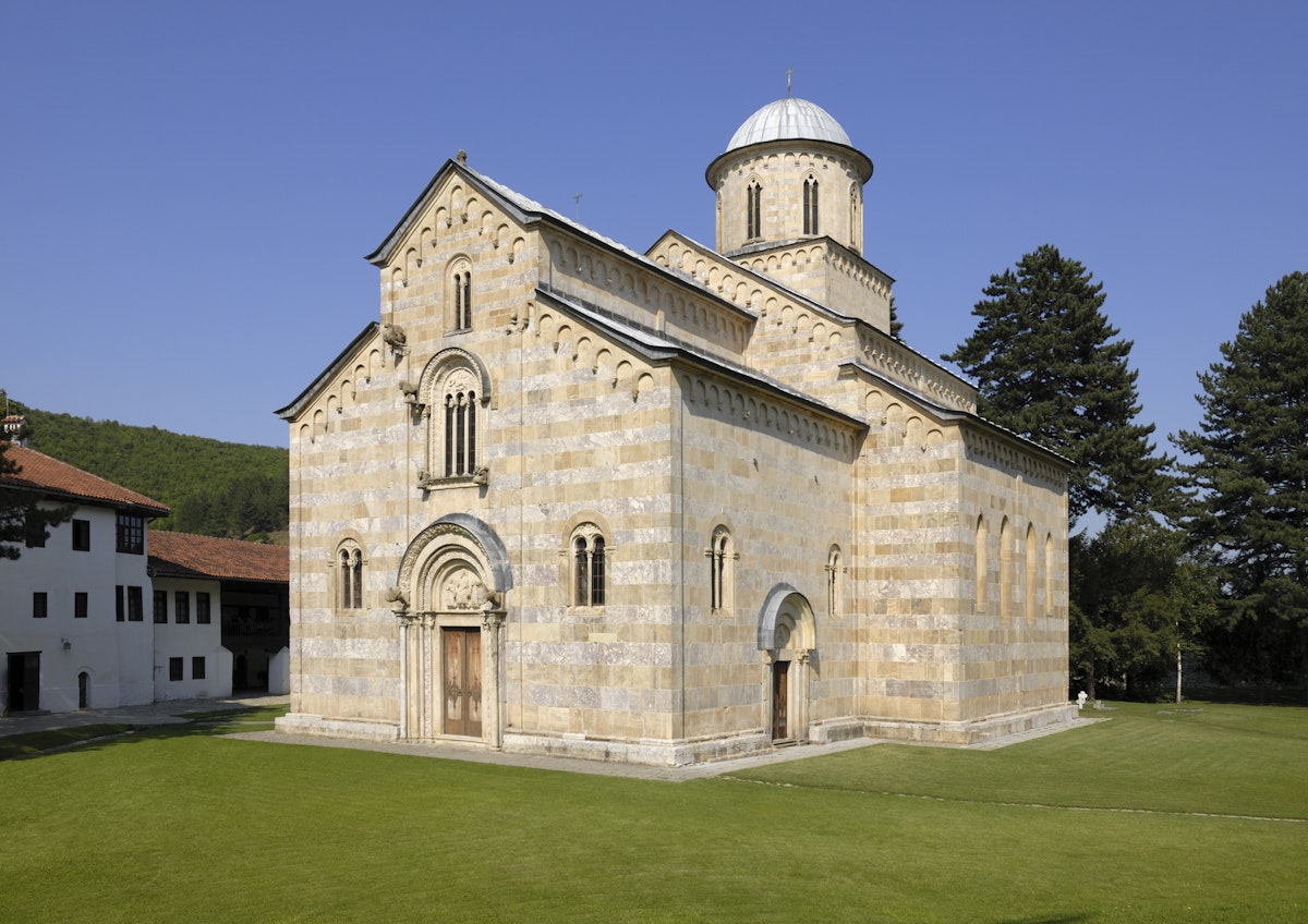 Visoki Decani monastery; Shutterstock ID 50370370
